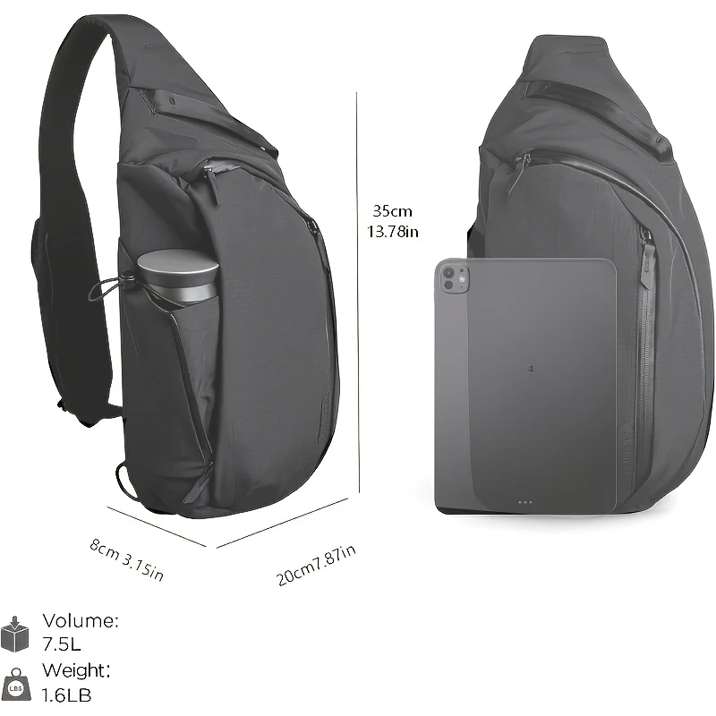 Сумка через плечо на правую ст – обзор и цена Sling Backpack Shoulder