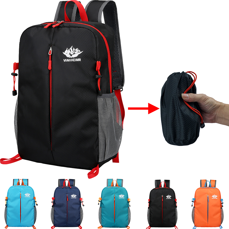 15L портативный суточный пакет – обзор и цена Foldable Backpack Small